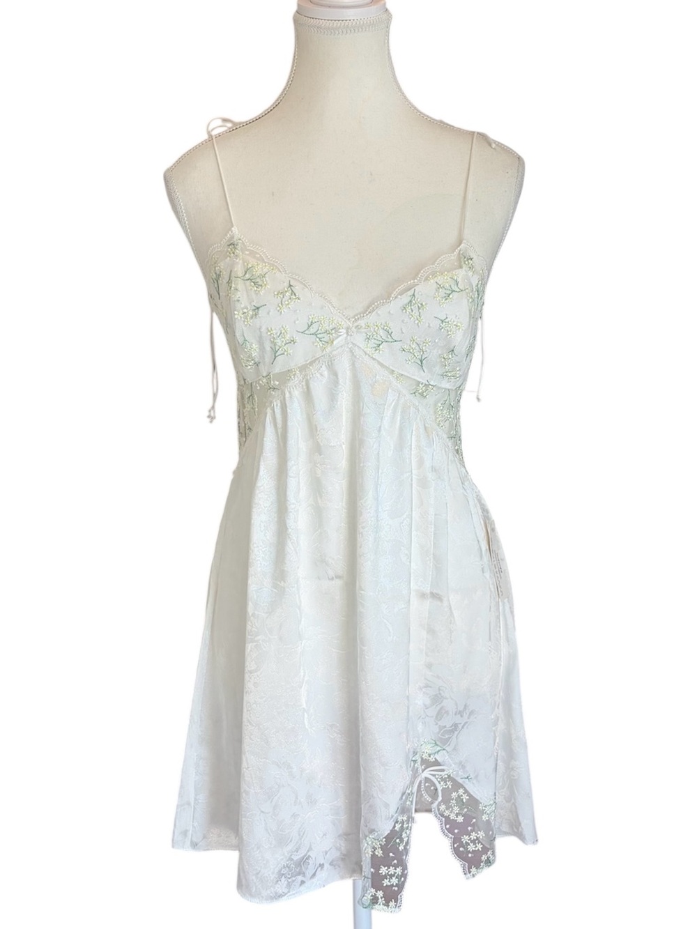 NWT For Love & Lemons Large Baby’s Breath Slip Dress - Picture 8 of 14